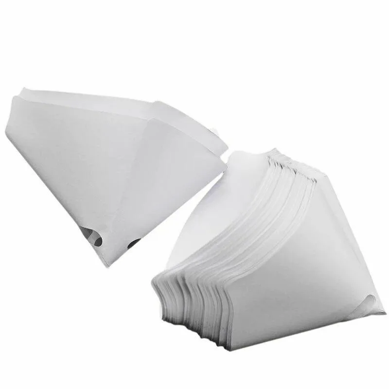 

190 Body Shop Filter Paper Repair DIY Use Filter Fine Professional Smart Strainers White 100pcs Hot Sale Durable 100% Brand New