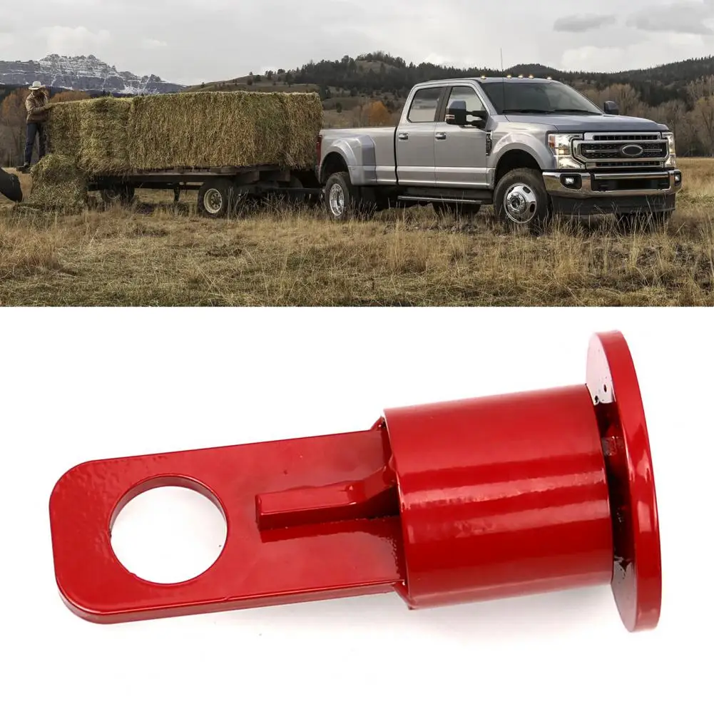 

Good Replacement Lightweight Red Iron Trailer Hitch Fifth Wheel Lifting Hook for Car
