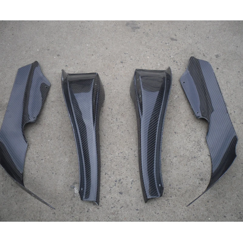 Передний бампер OEM 4 шт сплиттер для CF Skyline R33 GTR углеродное волокно | Автомобили и