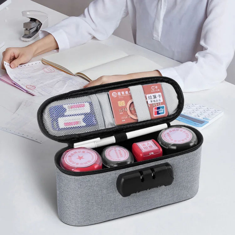 Multi-function Document Storage Bag Portable Household Credentials Organize Pouch Business Trip Material Arrange Briefcase Items