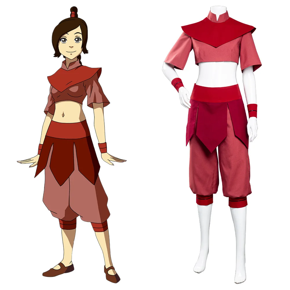 

Avatar: The Last Airbender Ty Lee Cosplay Costume Jumpsuit Outfits Halloween Carnival Suit