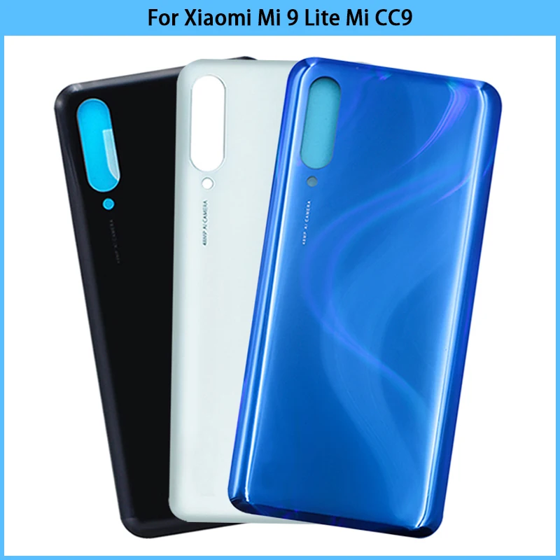 

10 шт., задняя крышка батарейного отсека для Xiaomi Mi 9 Lite CC9 / Mi A3 CC9E