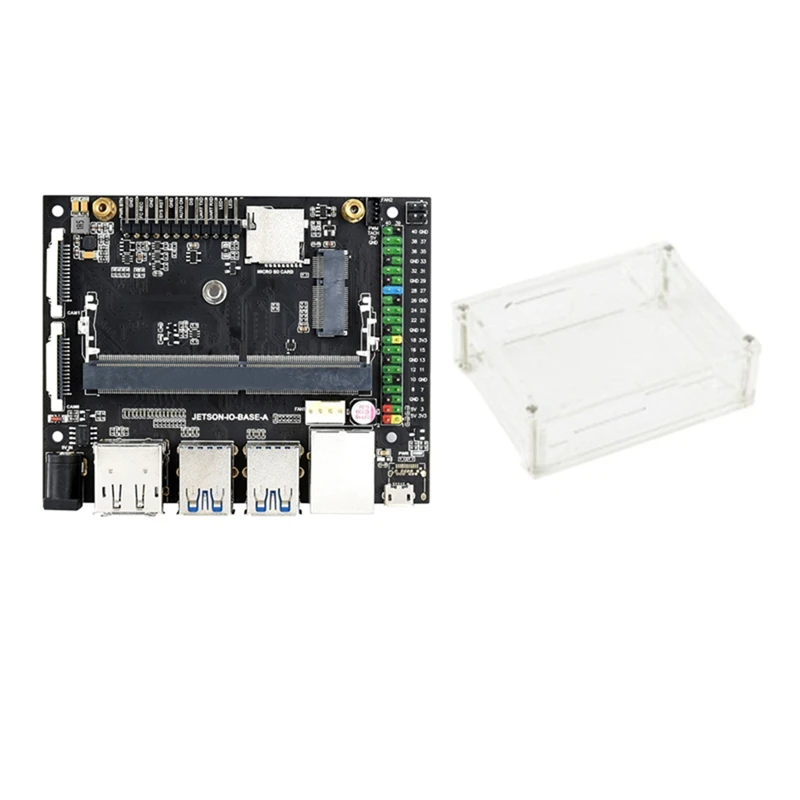 

Новый-для Jetson Nano 4 Гб набор разработчиков искусственный интеллект макетная доска акриловый чехол для программирования обучения