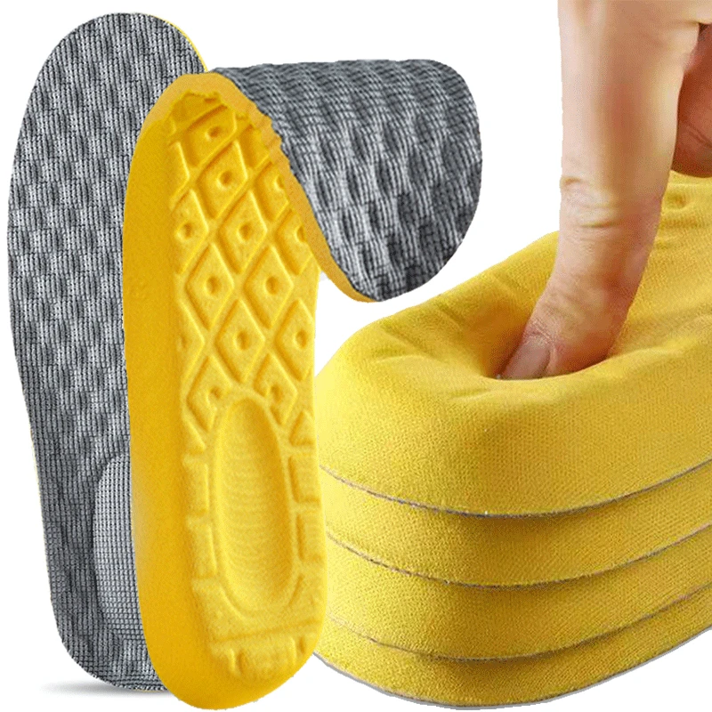 

Memory Foam Sport Support Insert Feet Care Insoles for Shoes Men Women Orthotic Breathable Latex Sports Insoles