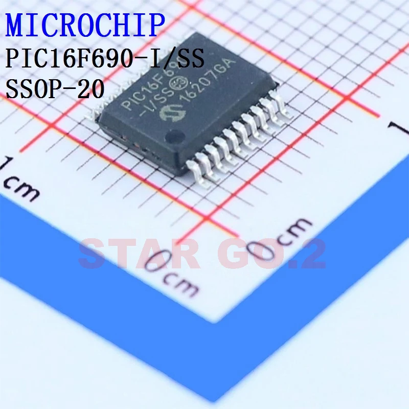 

5PCSx PIC16F690-I/SS SSOP-20 MICROCHIP Microcontroller