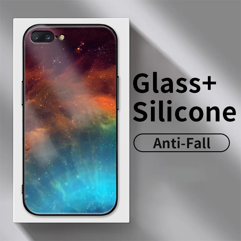 

Dazzling Starry Sky Case for OnePlus 5 5T 6T 7 7T 8 8T 9 10 Pro Nord Nord 2 Nord CE 2 5G Tempered Glass Case