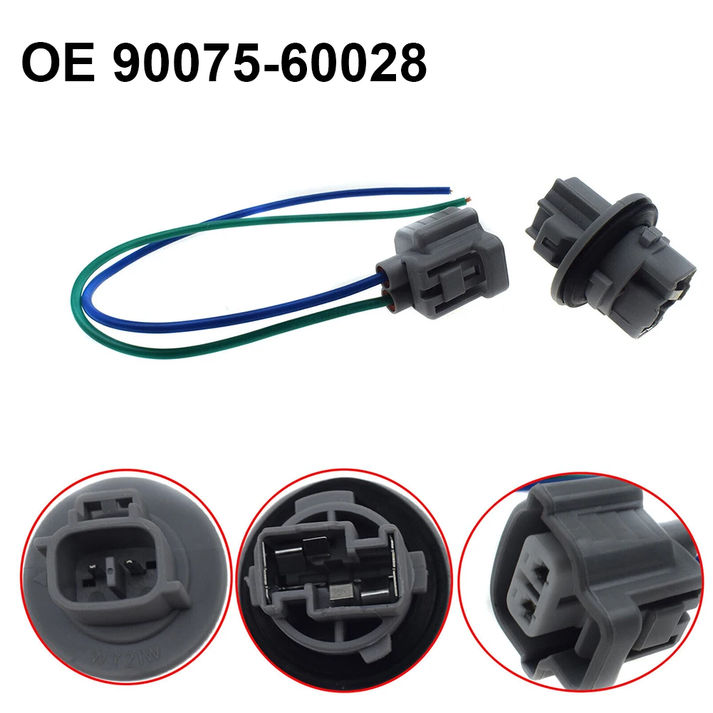 

Lamp Holder Adapter Base Turn Signal Socket Connector Pigtail Plastic Car Accessories For Toyota 4Runner 03-05 90075-60028