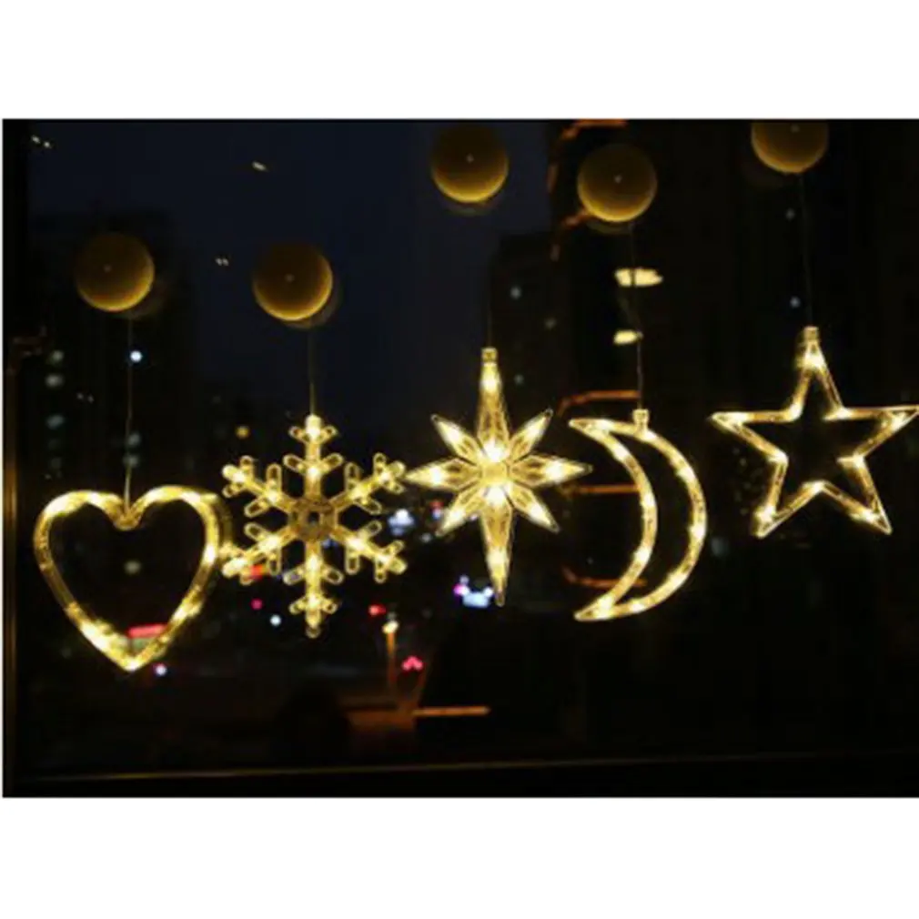 

Fairy Lights Droop 0.4-0.6m Christmas Garland Curtain Icicle Led String Light for Mall Eaves Balcony Decoration