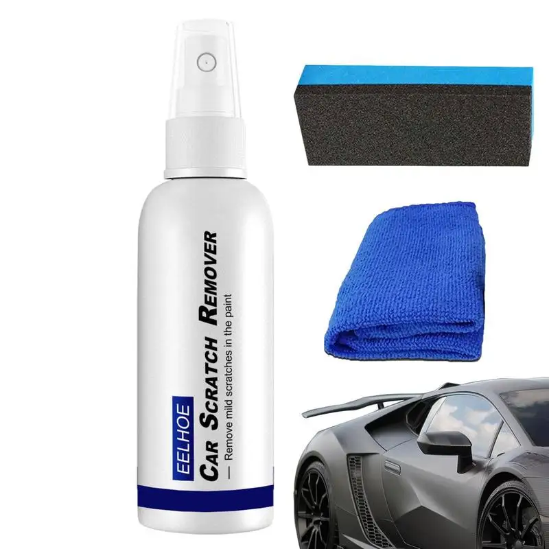 Car Scratch Repair Spray Scratch Remover Car Coating Fast Car Scratch Removal Spray Compound Wax Polish Remove Scratch Marks On