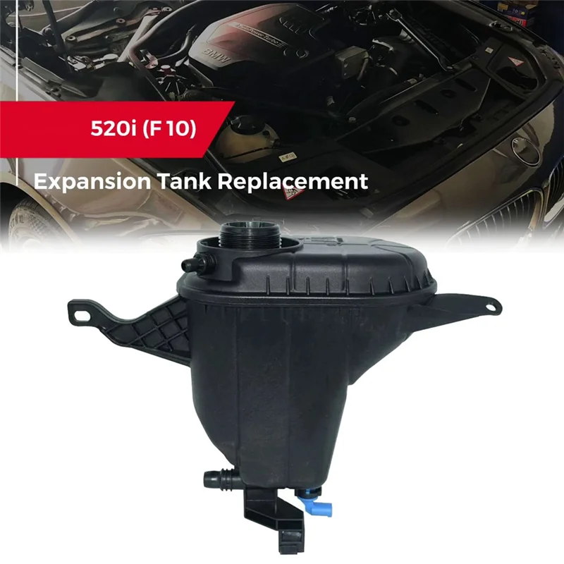 

17137601950 Car Radiator Coolant Reservoir Expansion Tank with Sensor for-BMW F10 F11 F01 F02 F03 F04 F18