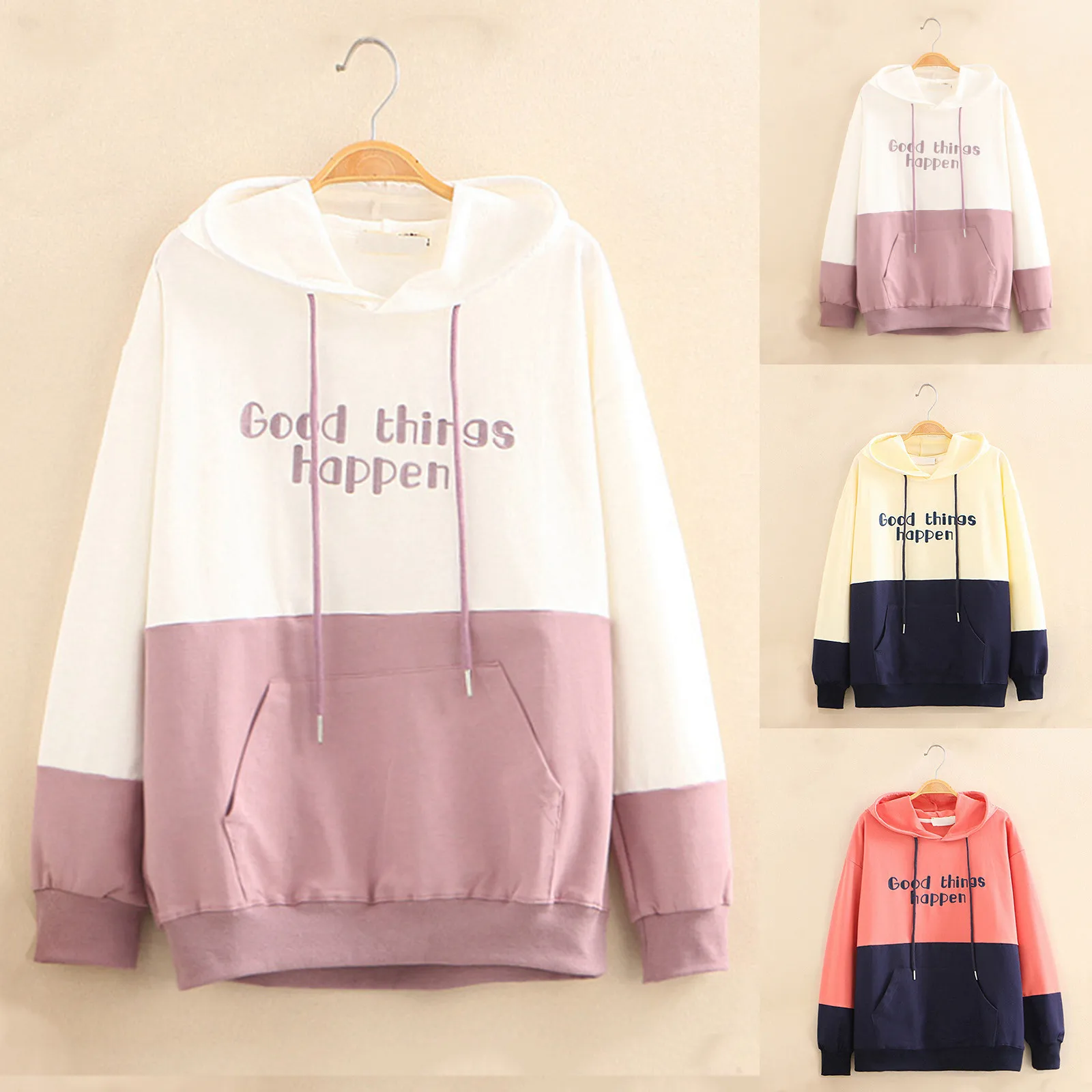 Рисунок 2 - Женские толстовки с капюшоном