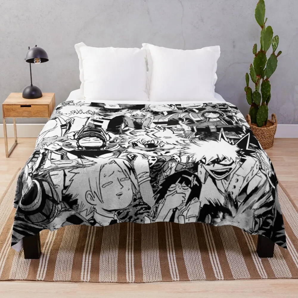 

Bakusquad throw blanket Throw Blanket blanket lace