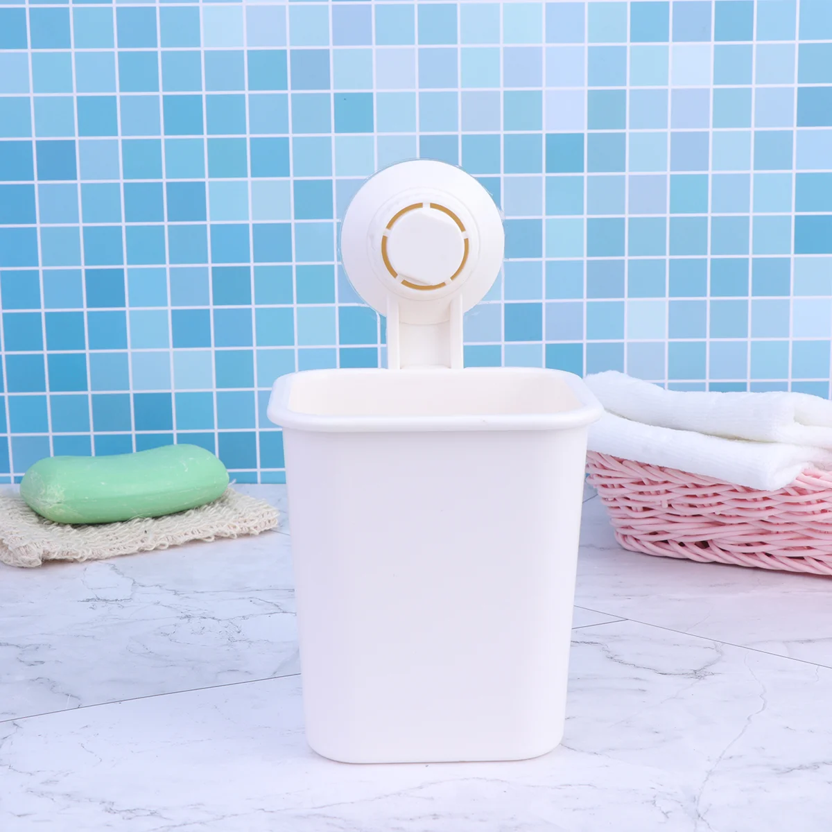 

Holder Wall Suction Cup Rack Shower Toothpaste Stand Bathroom Punch Free Mounted Storage Holders Toiletries Organizer Shaver