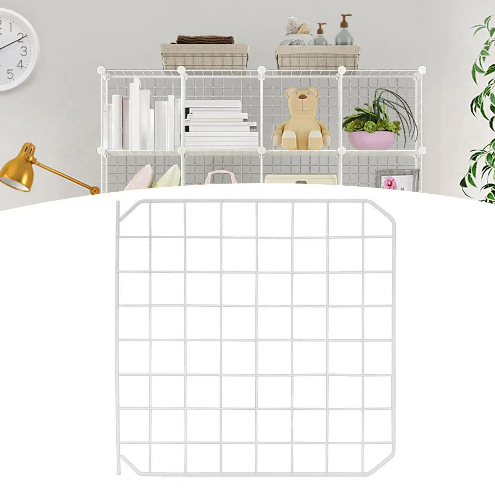 Portable Pet Playpen Panel DIY Cage Fence Iron for Hamster Camping Rabbit Small