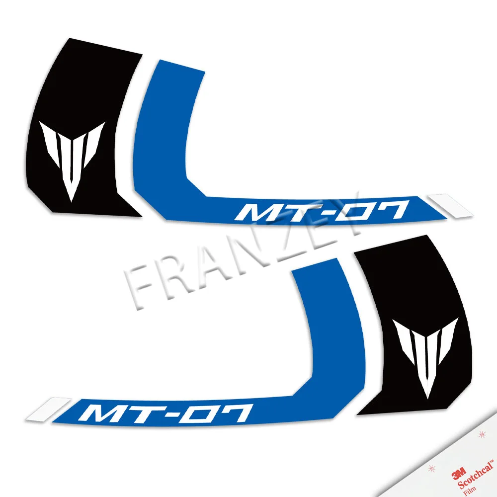 

Наклейка на топливный бак мотоцикла, 3 м, полоса, логотип, наклейка, аксессуары, водонепроницаемая для YAMAHA MT-07 MT07 mt 07