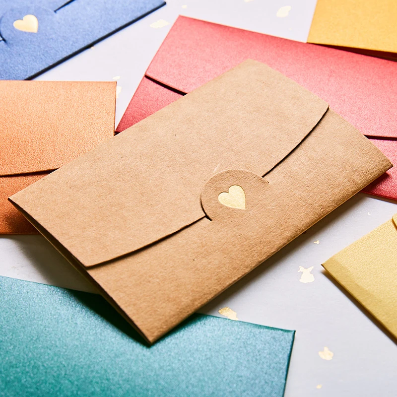 

20 шт., уплотненный конверт из крафт-бумаги в стиле ретро для букв, держатель для карт, украшение для свадебных приглашений, подарок, 17,5*11 см
