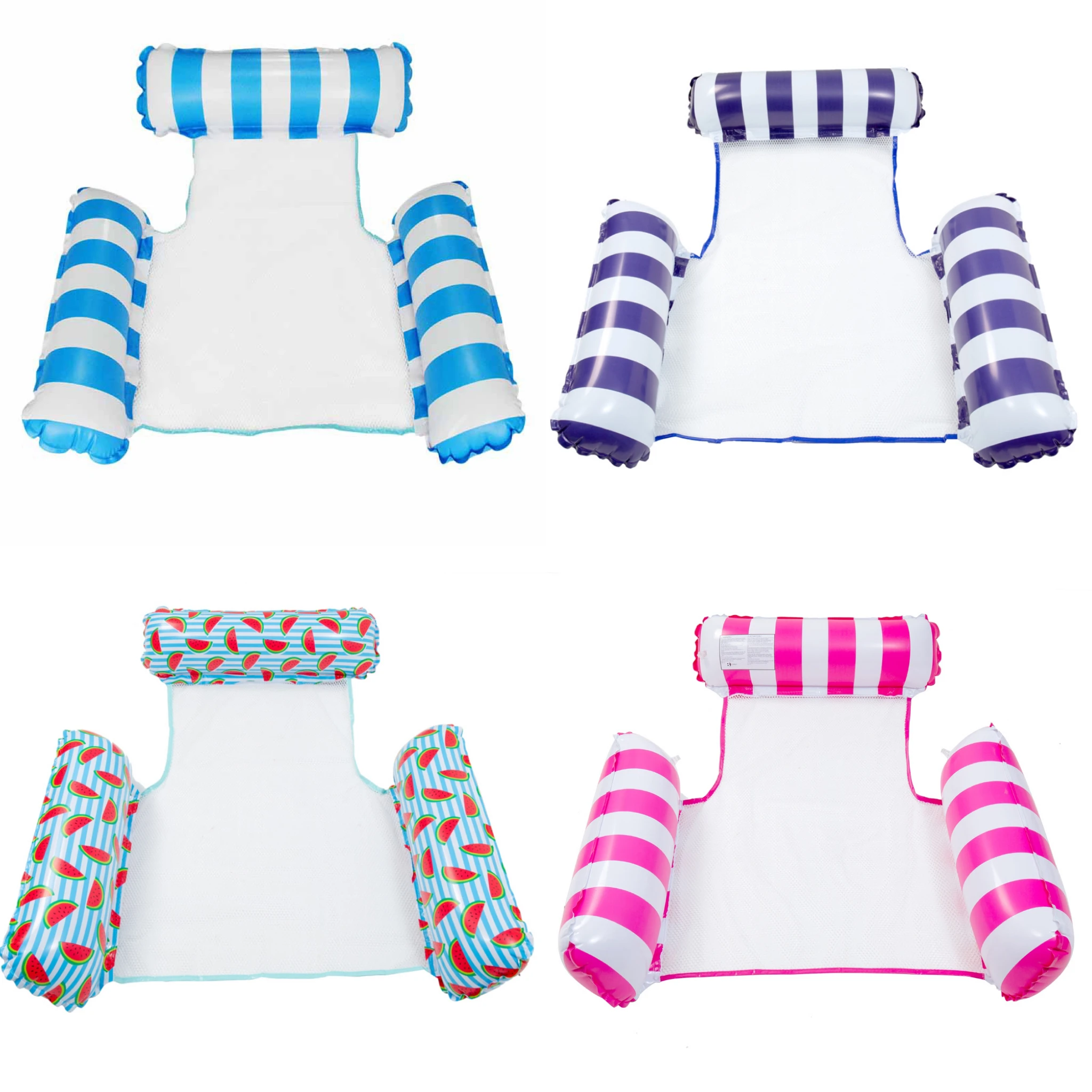 Надувной плавающий ряд летний водный гамак коврик для шезлонга плавания