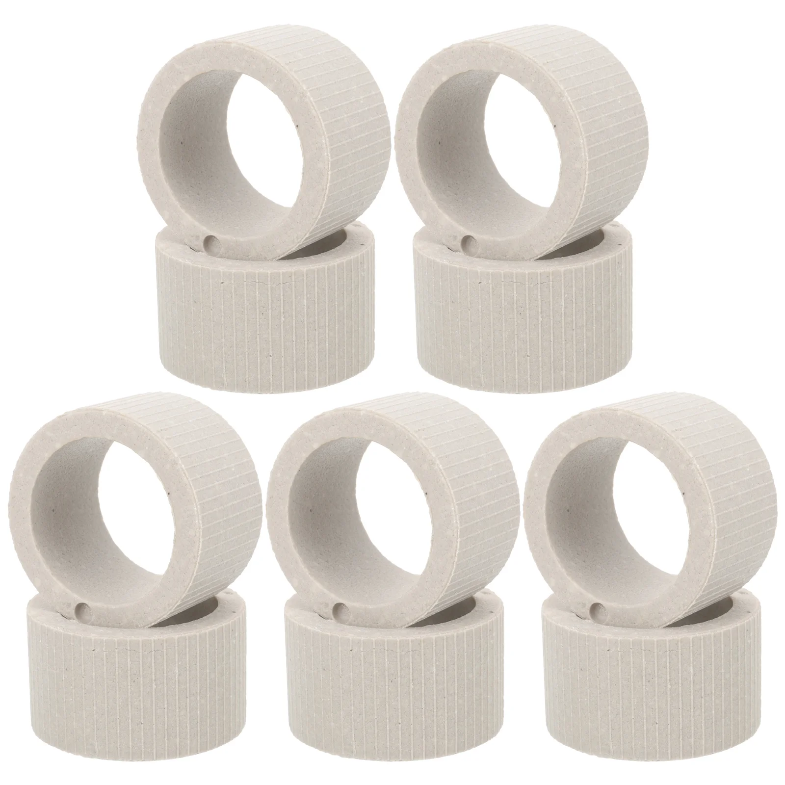 

10pcs Underwater Fixing Ring Fish Tank Holder Ceramic Holder for Aquatic