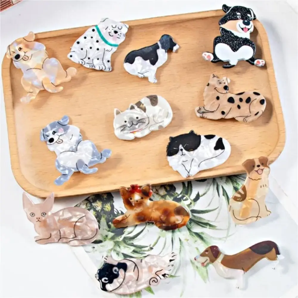 Персонализированная заколка для волос собак щенков и кошек в виде утконоса