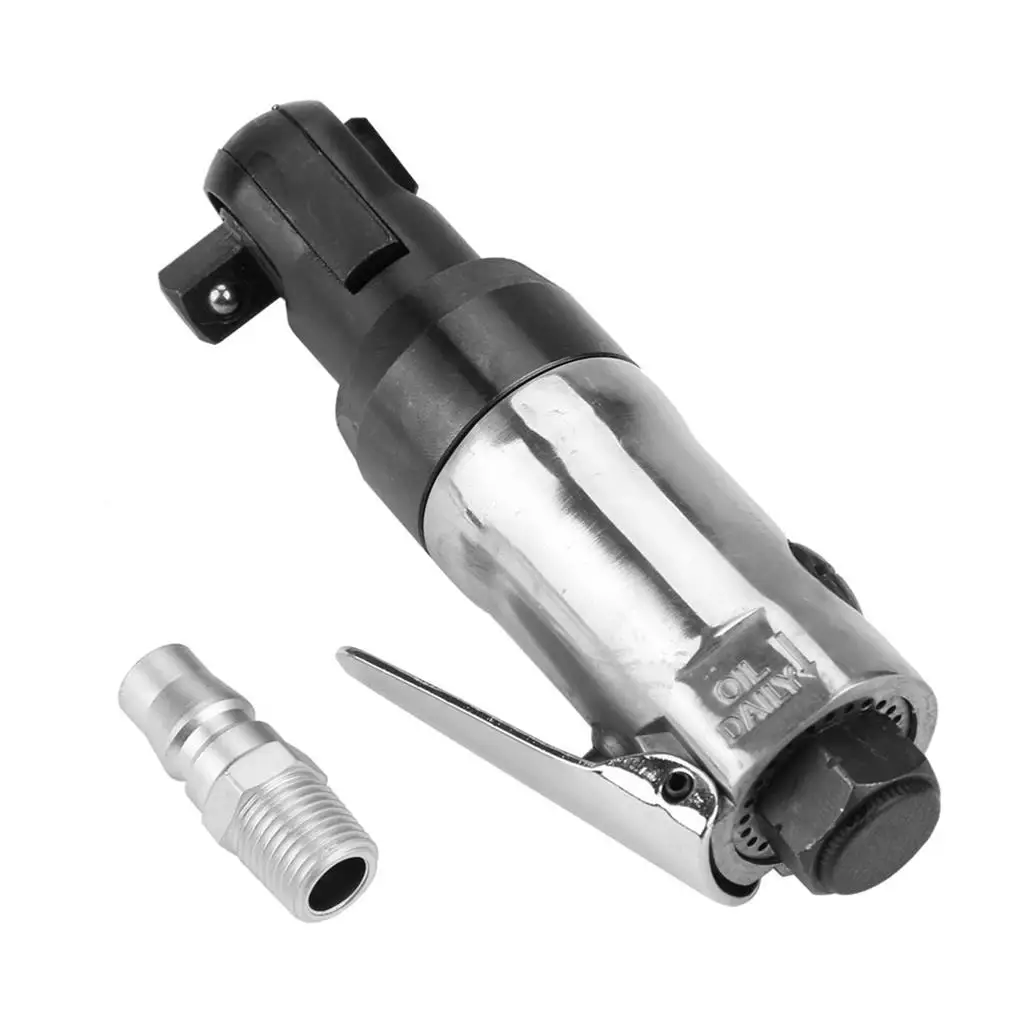 

1/4" Square Drive Straight Shank Pneumatic Air Ratchet Wrench Professional Tool