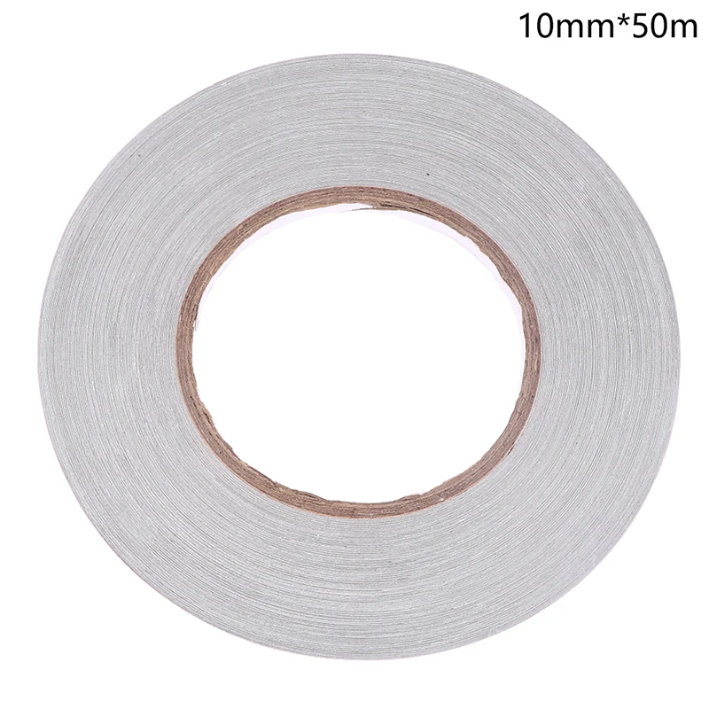 

50 Meter Conductive Fabric Cloth Tape 10mm Width Single-Sided Laptop Cellphone LCD EMI Shielding Adhesive Tape 1PCS