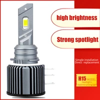 yaotai h15 led bulb no error headlight wireless 12v csp car auto headlamp 6500k bright white 12000lm canbus for skoda octavia a7