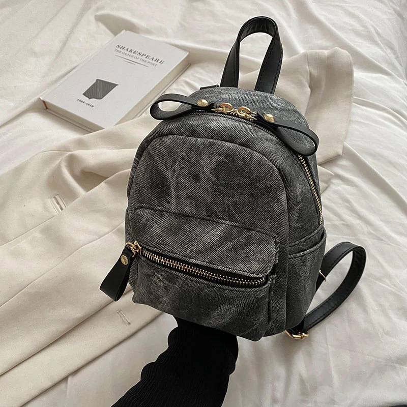 

Fashionable Women Small Backpacks Brand Designer Female Handbags New Luxury Shoulder Bag Trendy Lady Girls Travel Backpack Purse