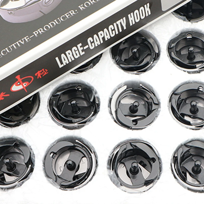 

Korea Tai Chi TJ 1.6 Times Hook Rotary Shuttle Ultra High Speed Large Capacity Cutting Hooks Golden Titanium-coated Bobbin Case