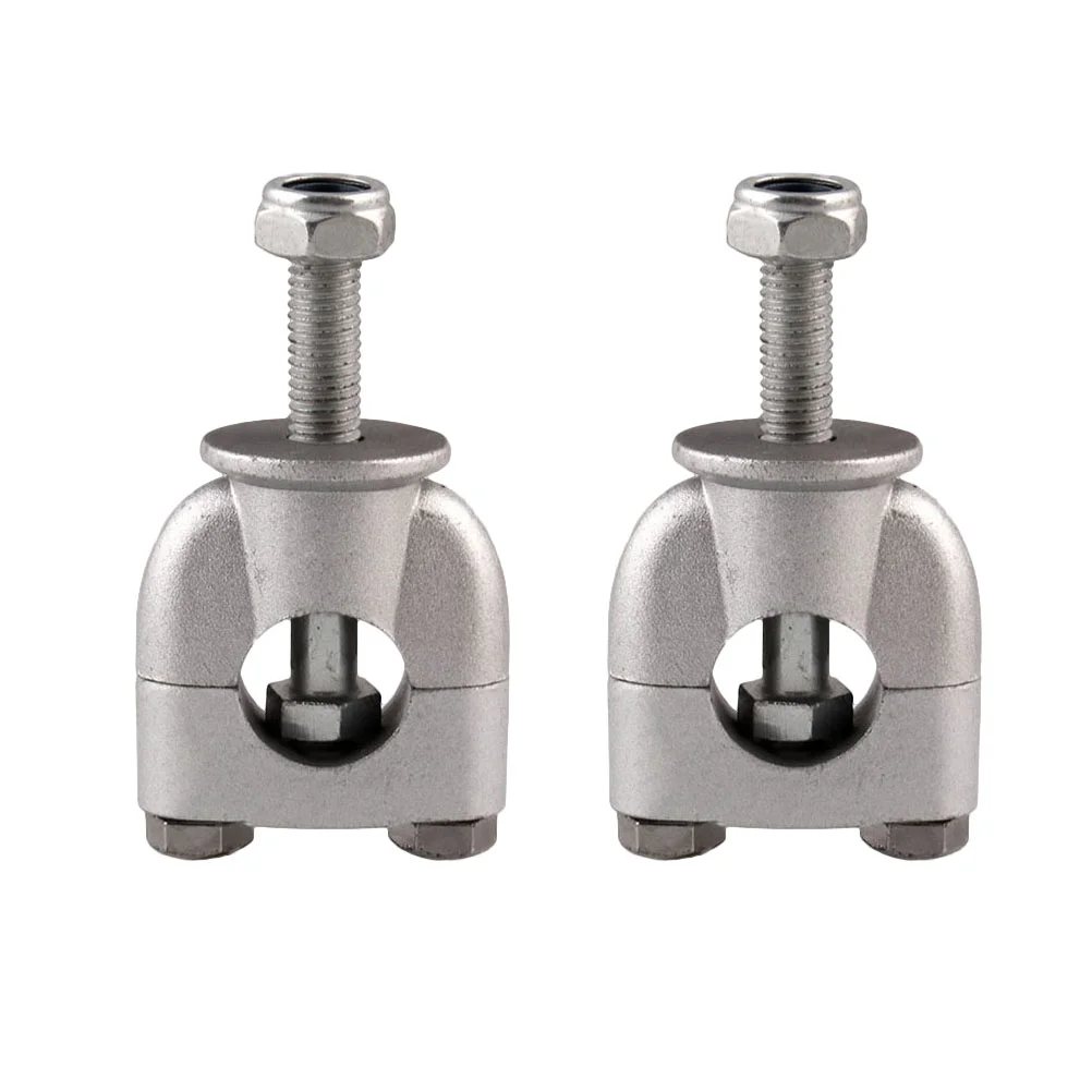 

1 Pair Handlebar Riser Single Hole Modified 22mm Handle Bar Mount for Motorbike Motorcycle