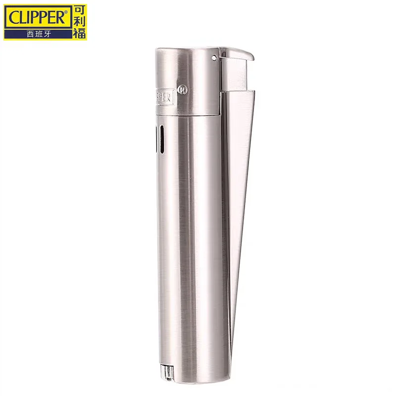 Зажигалка Clipper на бутане с защитным колпачком, ветрозащитная, с турбопламенем, аксессуары для курения, в подарочной коробке, гаджеты для мужчин (art.: 3920d8cb41bd2) - 3920d8cb41bd2