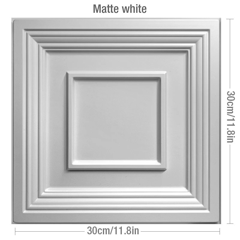 

WALLMG 3D пластиковая стеновая панель 30x30 см