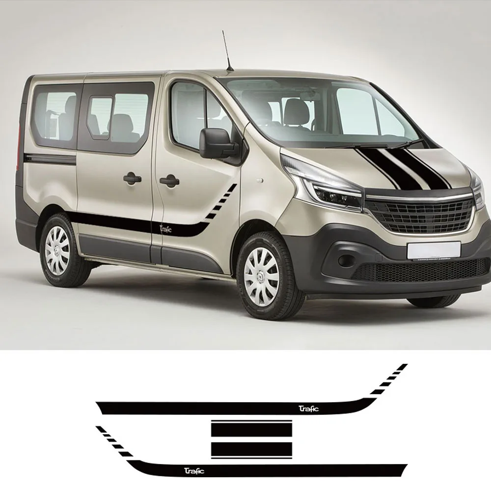 

Наклейки на дверь автомобиля, виниловая пленка на капот автомобиля для Renault Trafic 2, 3, MK3, MK2, аксессуары для тюнинга двигателя