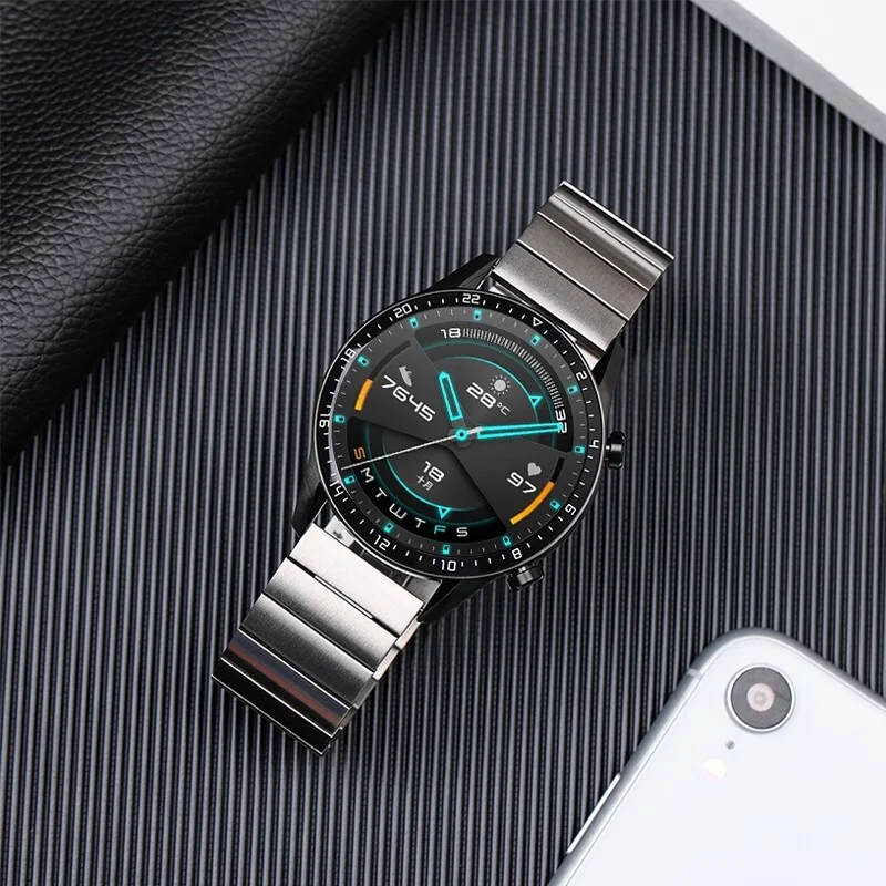 Metal Strap for Huawei Watch GT 3 Pro 46mm GT 2e Runner Watchband 20mm 22mm Galaxy Watch 4