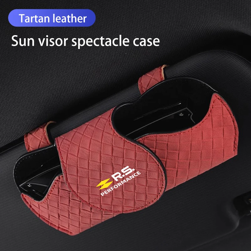 Автомобильный держатель для очков козырек солнцезащитных зажим хранения Renault QM6