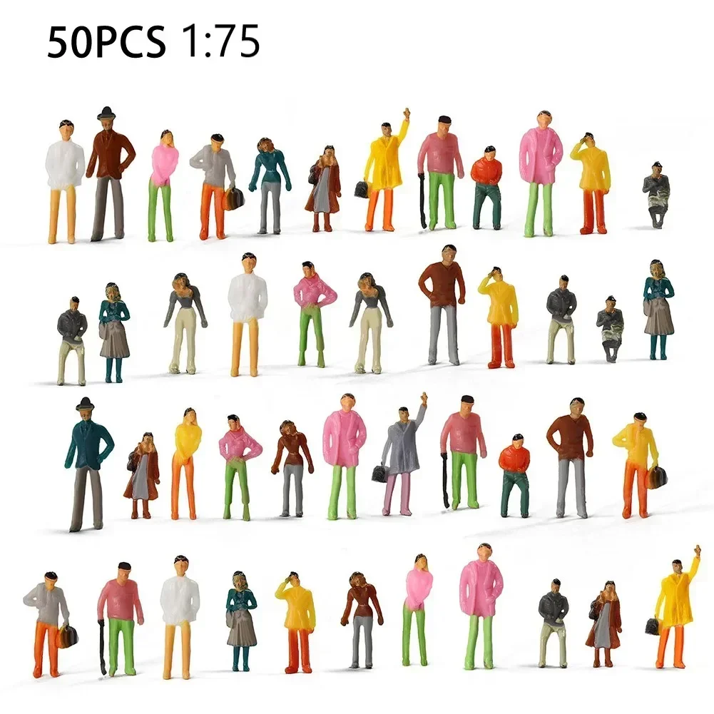 

Пластиковые фигурки людей 1:75, 50 шт.