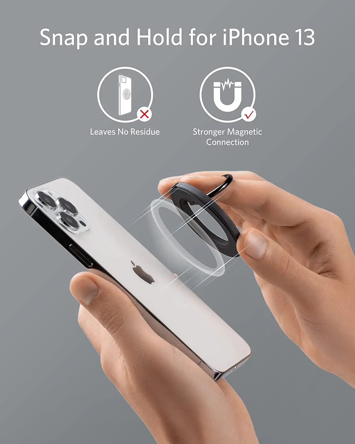Ceny Anker Magnetyczny Uchwyt Na Telefon (MagGo) 610 Palec Z Pierścieniami Stojak Na Magnesy Na Uchwyt Sticke Tylko Dla IPhone 13 Pro Mini Max 12
