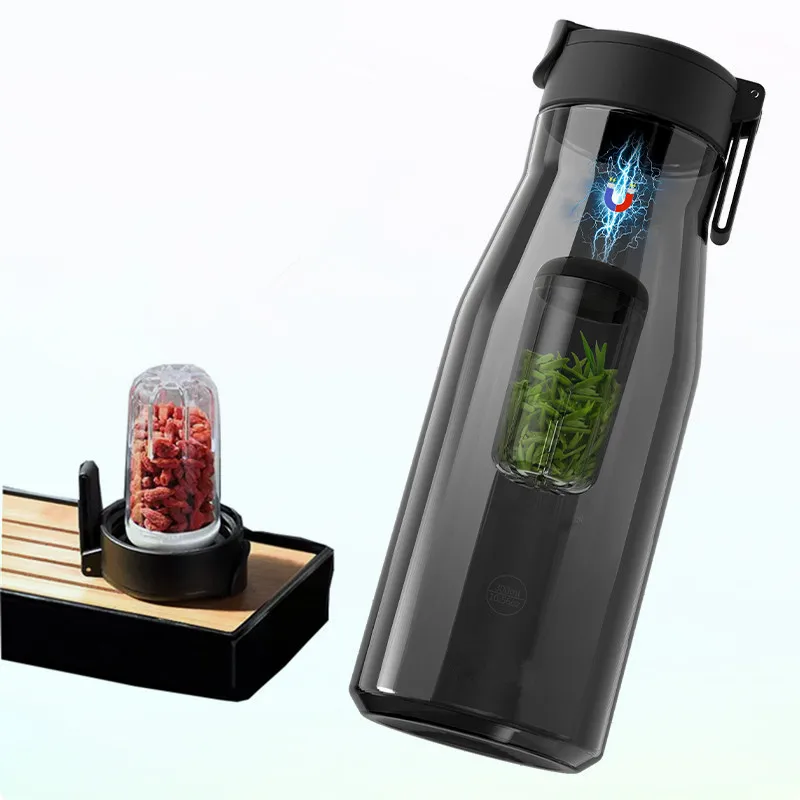 Tumbler With Magnetic Infuser For Loose Leaf Tea And Fruit W