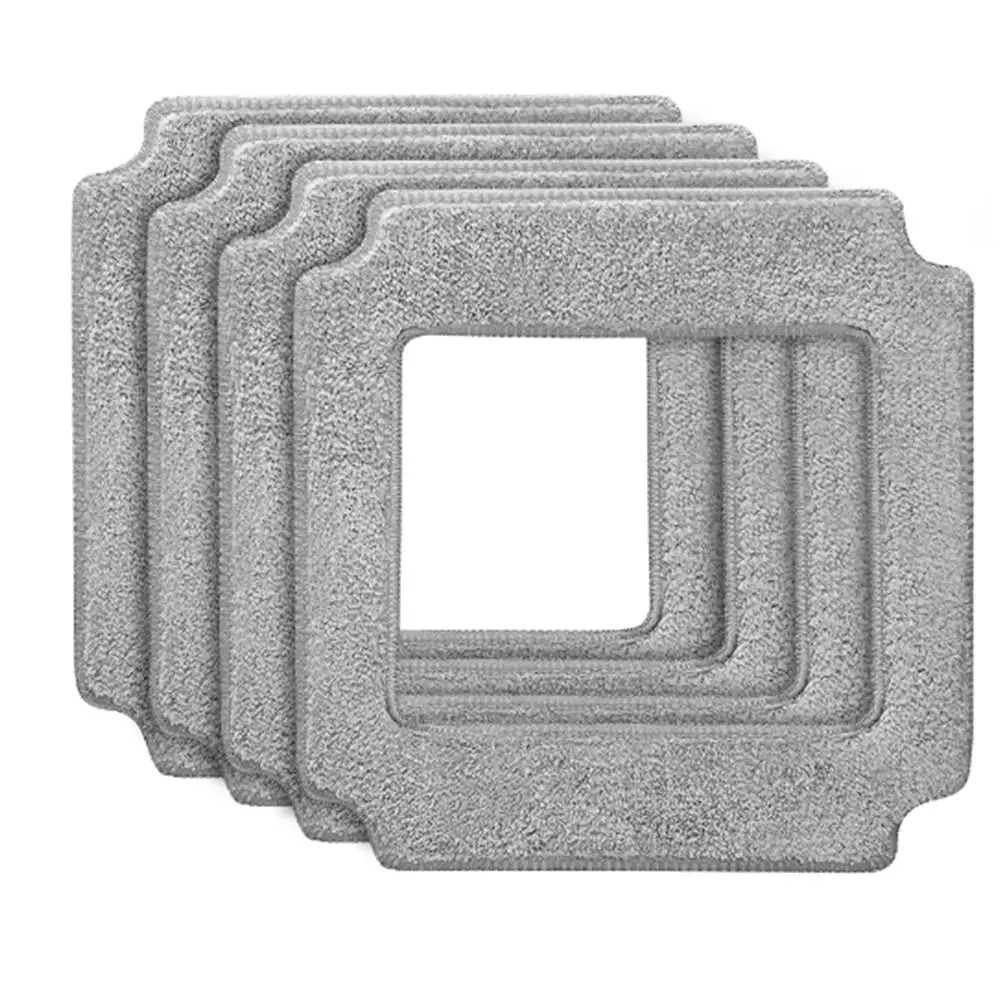 4 шт. Многоразовые тканевые салфетки VIBRATITE для робота-пылесоса окон ABIR WD8