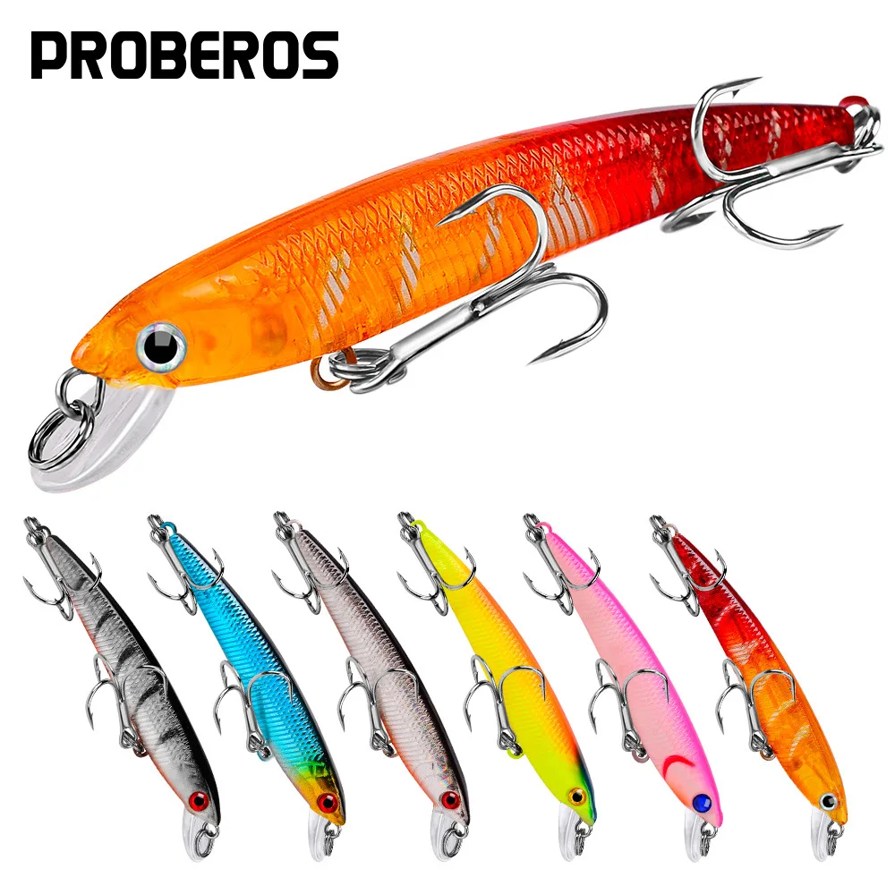 

PROBEROS 6 шт., приманка для рыбной ловли, 7,5 см/4,5 г