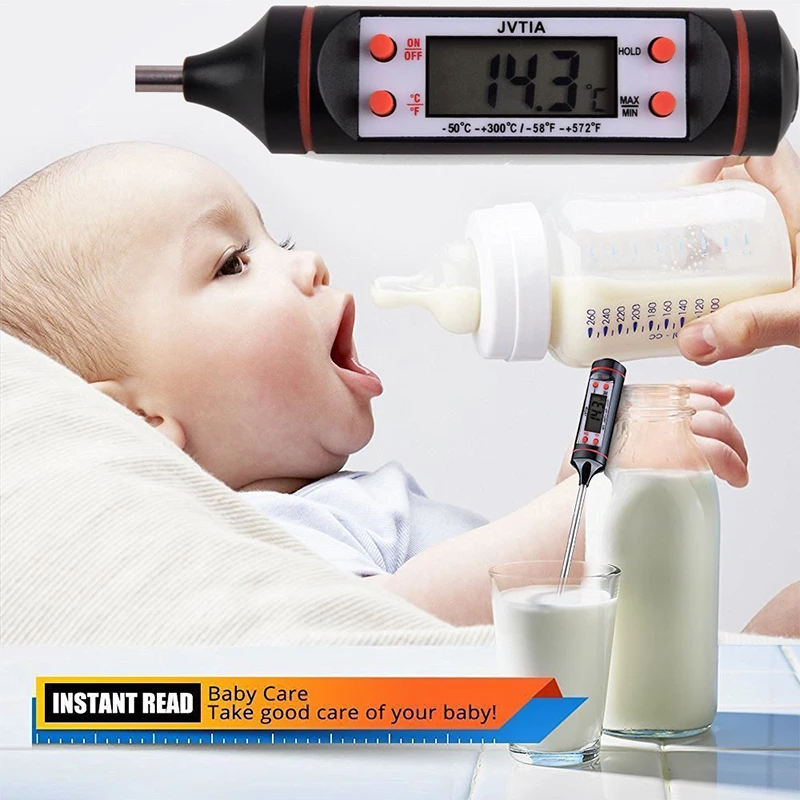 Цифровой термометр для приготовления мяса еды кухни барбекю зонд воды молока