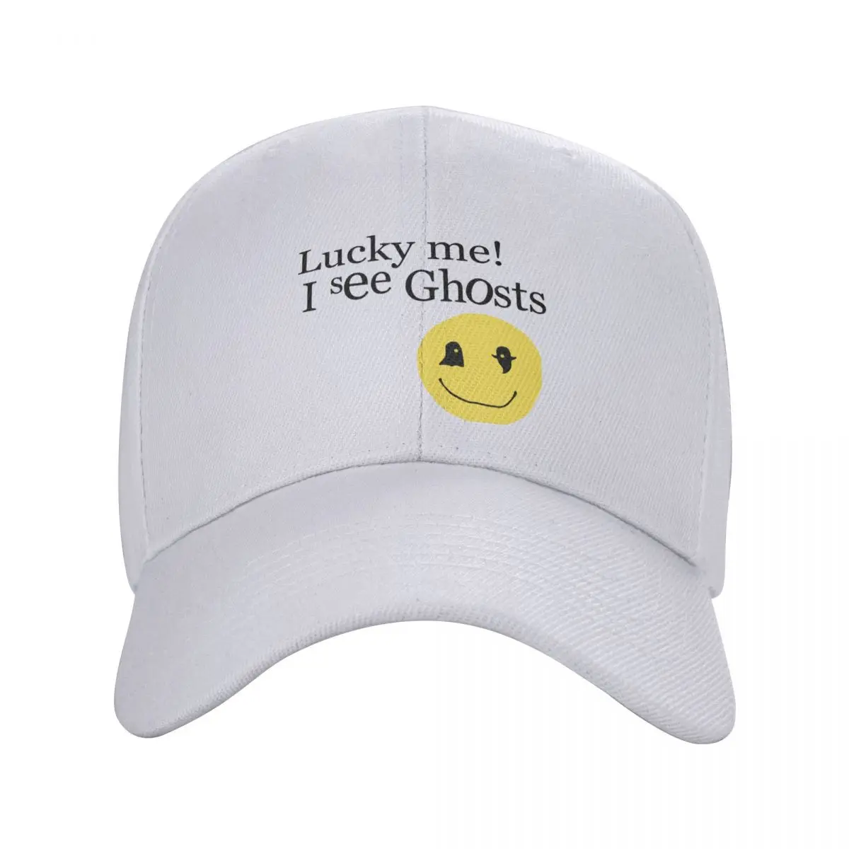 

Classic Kanye West Baseball Cap Women Men Custom Adjustable Adult Lucky Me I See Ghosts Dad Hat Spring Hats Snapback Caps