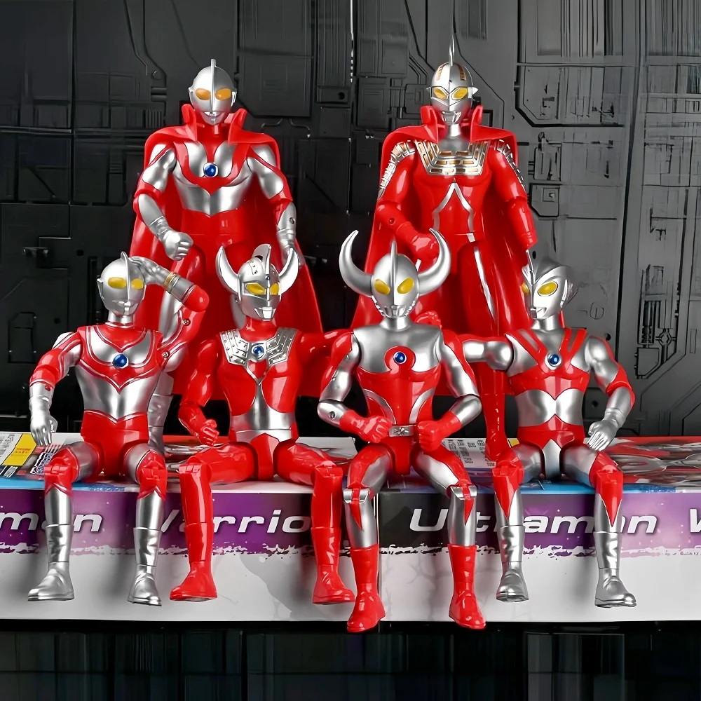 Фото Оригинальные периферийные устройства Ultraman первого поколения, аниме-фигурки, игрушки, модели фигурок, подарки №2