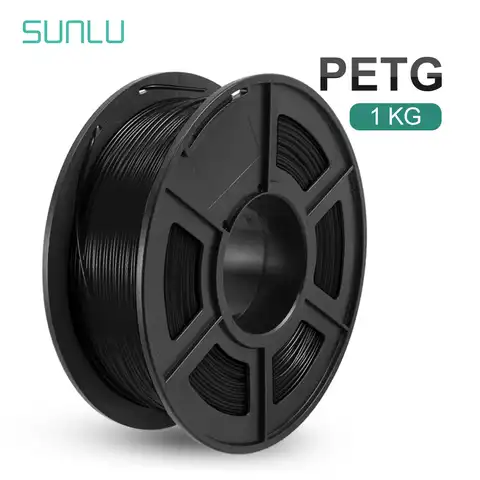 SUNLU PETG 1,75 мм 1 кг 2.2lb3D принтер нить s катушка новый запас поддержки оптовый заказ для образования DIY, коммерция дизайн