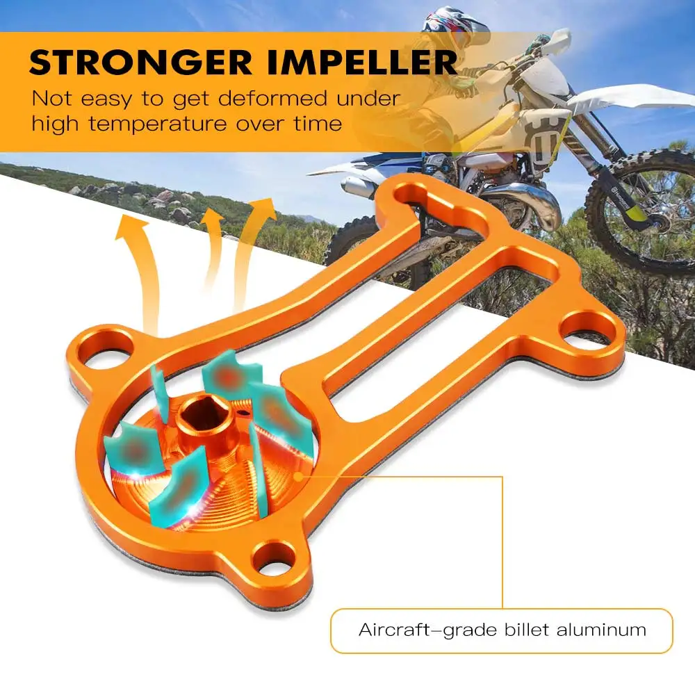 Для ktm 300 exc большой водяной насос кулер крыльчатка распорка комплект для KTM 250 EXC XC-W