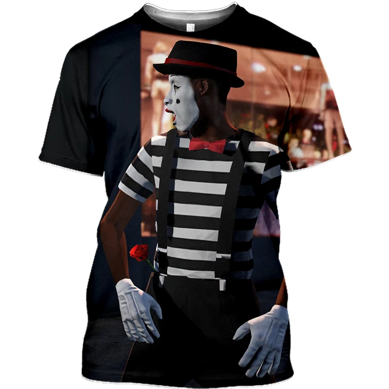 Новинка 3D мультяшный персонаж из мультфильма Grand Theft Auto Game летняя крутая футболка