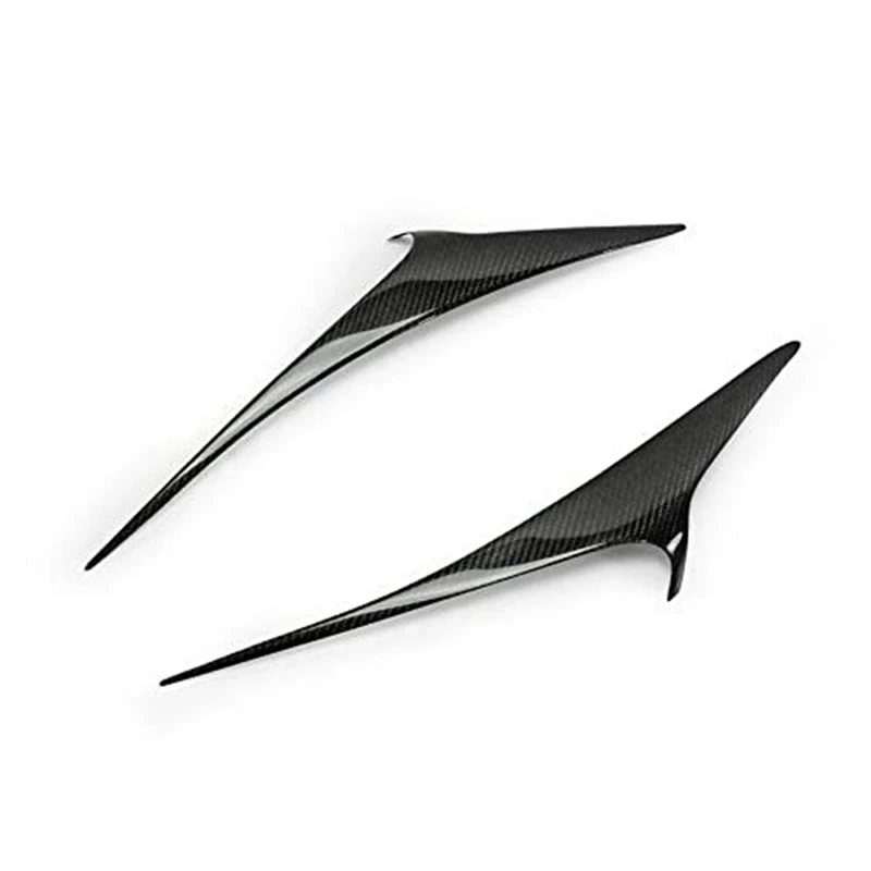 

For Kia Stinger 2017-2020 Car Front Bumper Headlight Eyebrow Light Cover Trim Body Kit Accessories