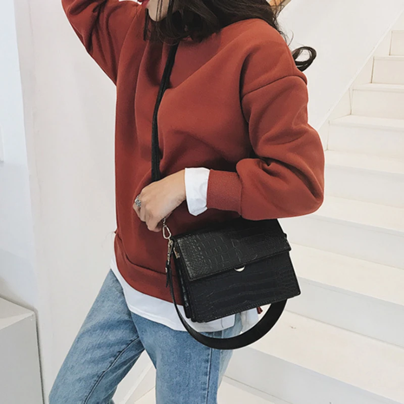 

Women Designer Luxury Handbag 2022 Fashion New High Quality PU Leather Women Handbags Crocodile Pattern Shoulder Messenger Bag