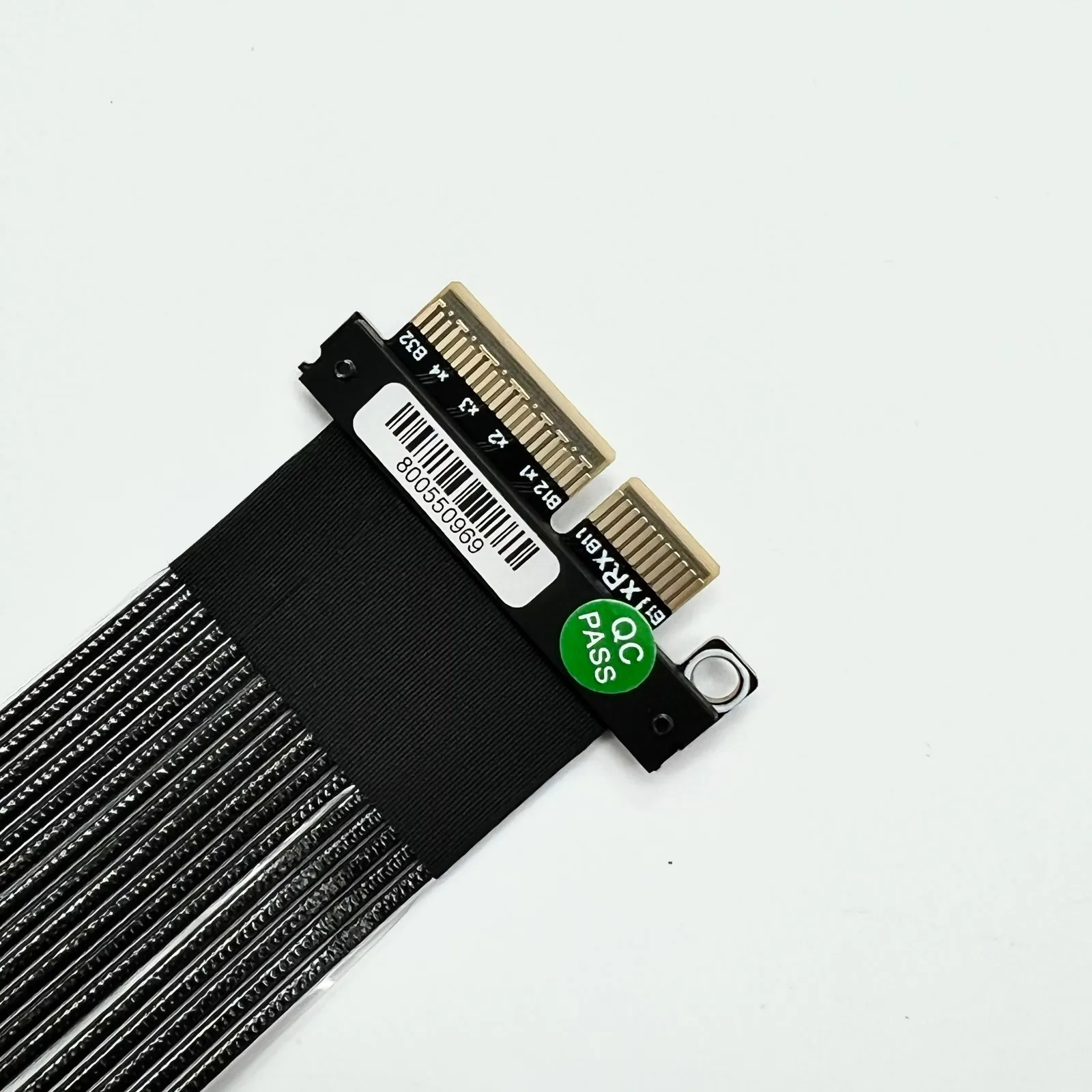 Фото Кабель-удлинитель PCI-E 5.0 x4 на x1, адаптер PCIe 5.0 x1 Gen5 32 Гбит/с, кабель-райзер, поддержка сетевых карт, HDD, SSD, USB-накопителей №5