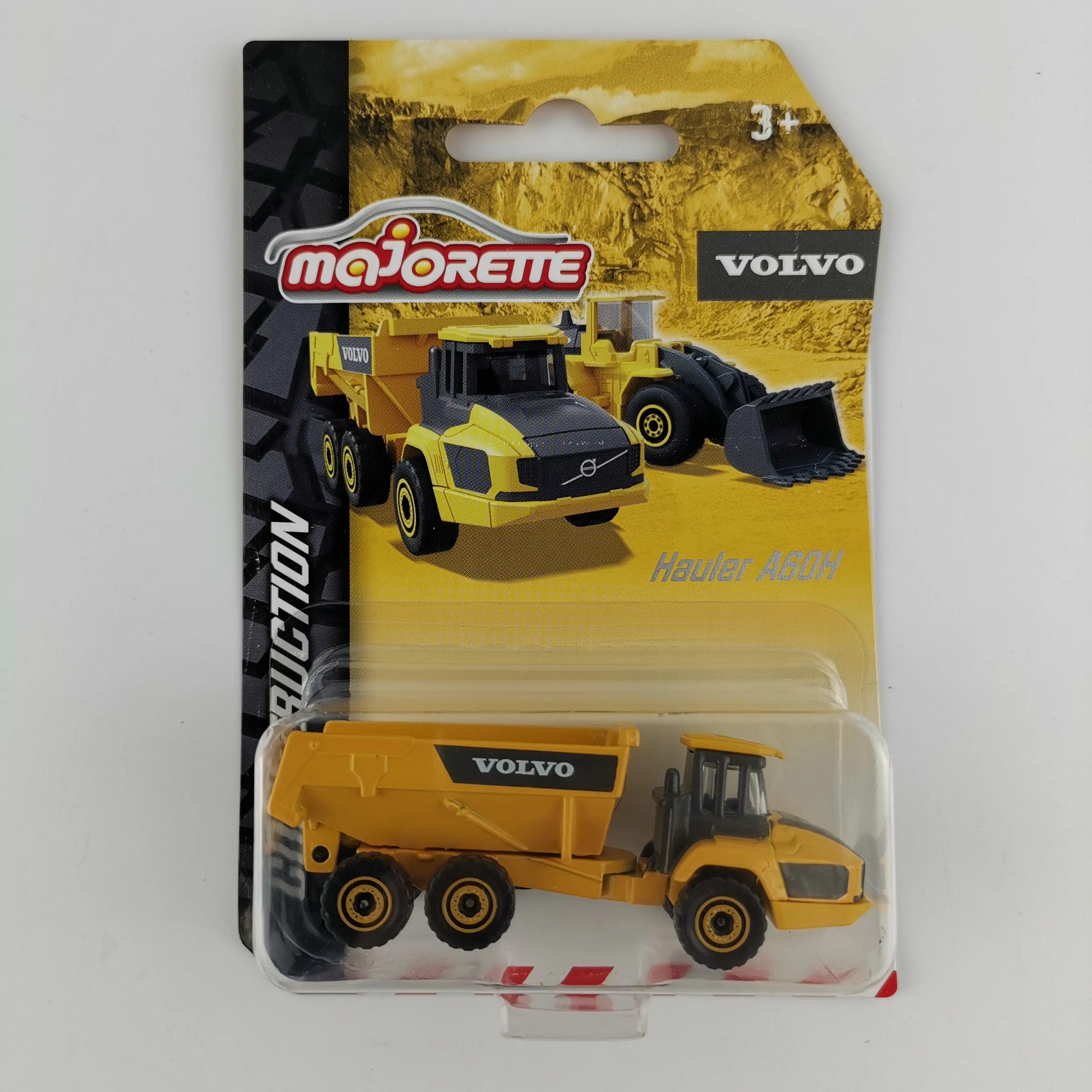 Majorette 7283 1:64 Hauler A60H FMX Контейнер для строительства Миксер Самосвал Экскаватор EC950F