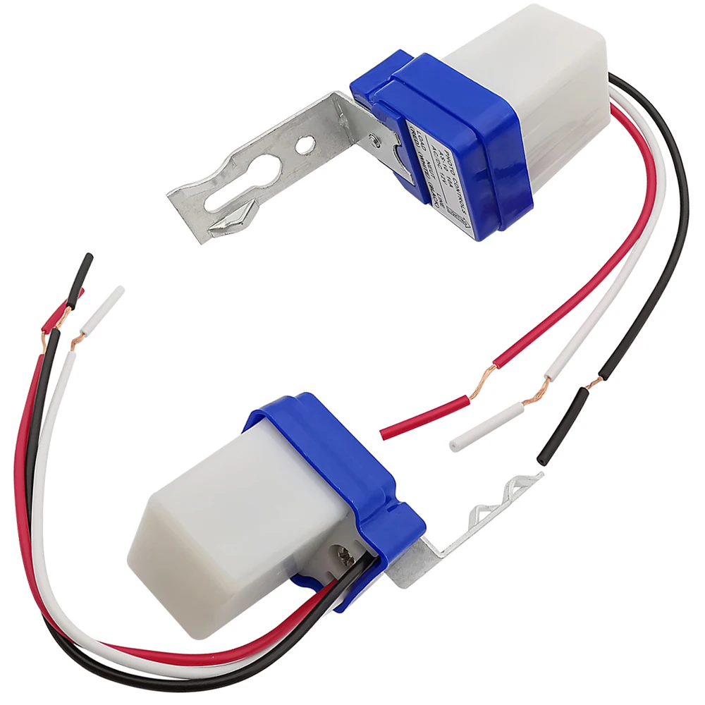 

2/5/10Pcs Automatic Auto On Off Photocell Street Light Control AC DC Universal 12V 24V 110V 220V Photoswitch Sensor Switch